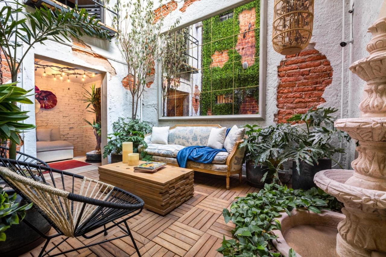 Casa Kanabri Hostal Boutique Mexico City Exteriör bild