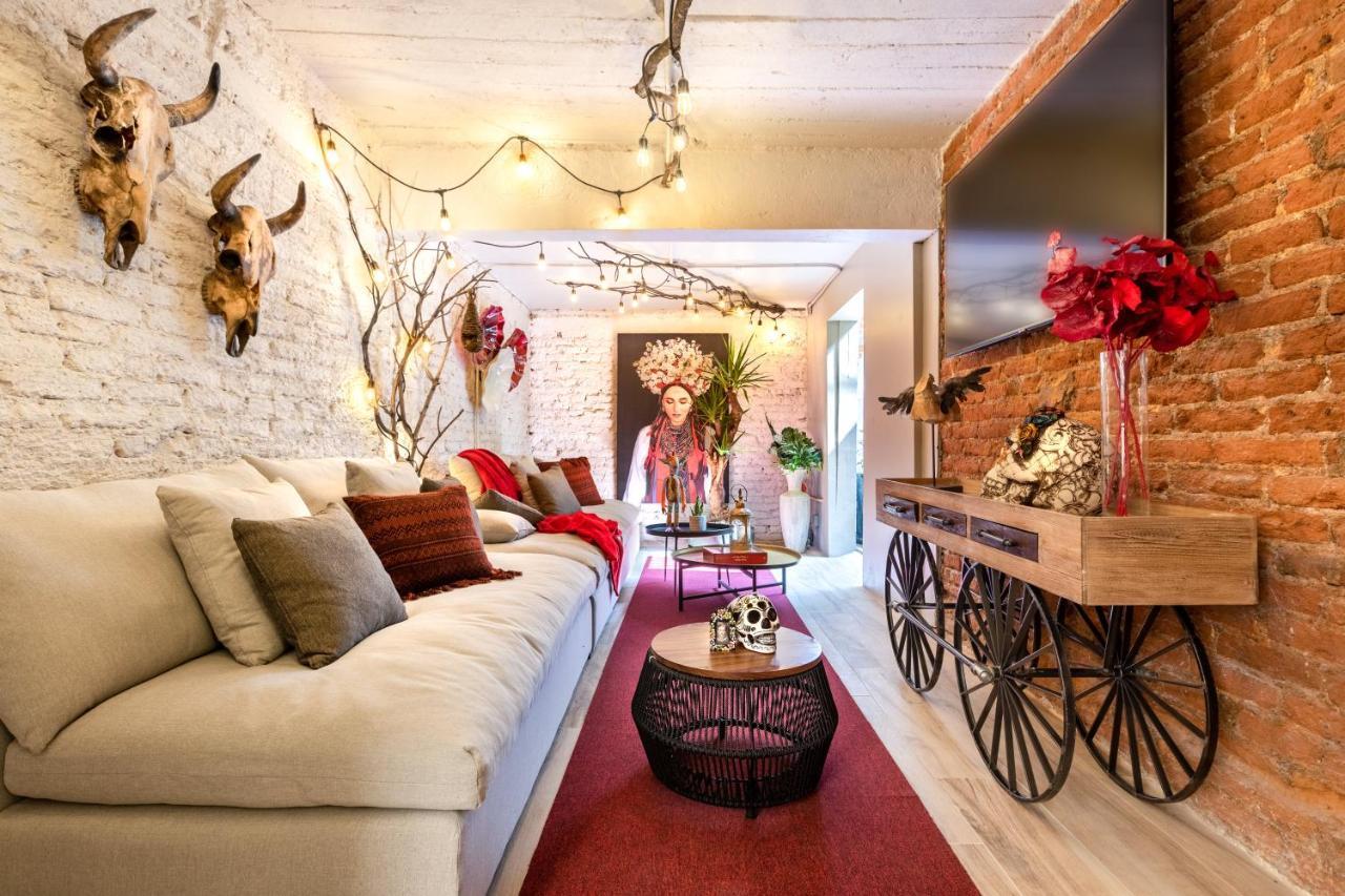 Casa Kanabri Hostal Boutique Mexico City Exteriör bild